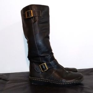 Women's black zip up Sonoma boots size 8
